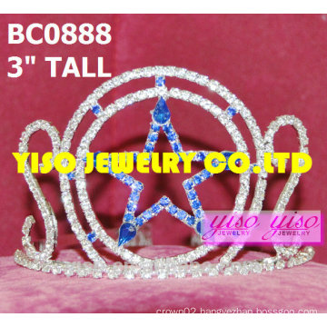 crystal star crowns and tiaras